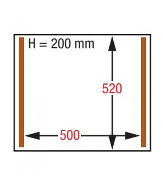 MACHINE SOUS-VIDE CHAMBRE 500X520XH200 MM - 63 M3/H DIAMOND dans MACHINE SOUS VIDE
