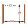 MACHINE SOUS-VIDE CHAMBRE 500X520XH200 MM - 63 M3/H DIAMOND dans MACHINE SOUS VIDE
