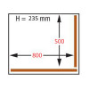 MACHINE SOUS-VIDE CHAMBRE 500X800XH200 MM - 100 M3/H DIAMOND dans MACHINE SOUS VIDE