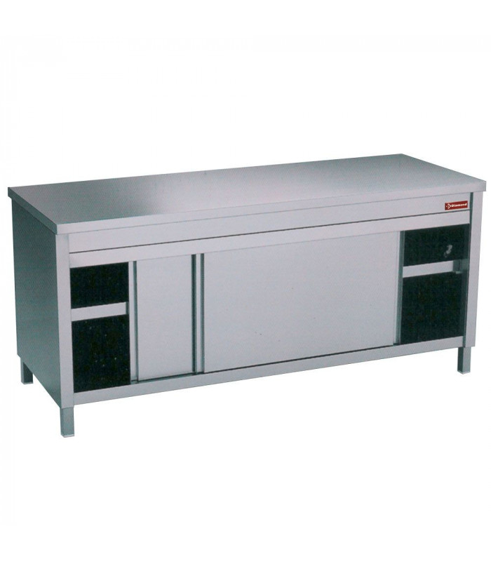 TABLE SUR ARMOIRE 2 PORTES COULISSANTES 100CM DIAMOND dans ARMOIRES