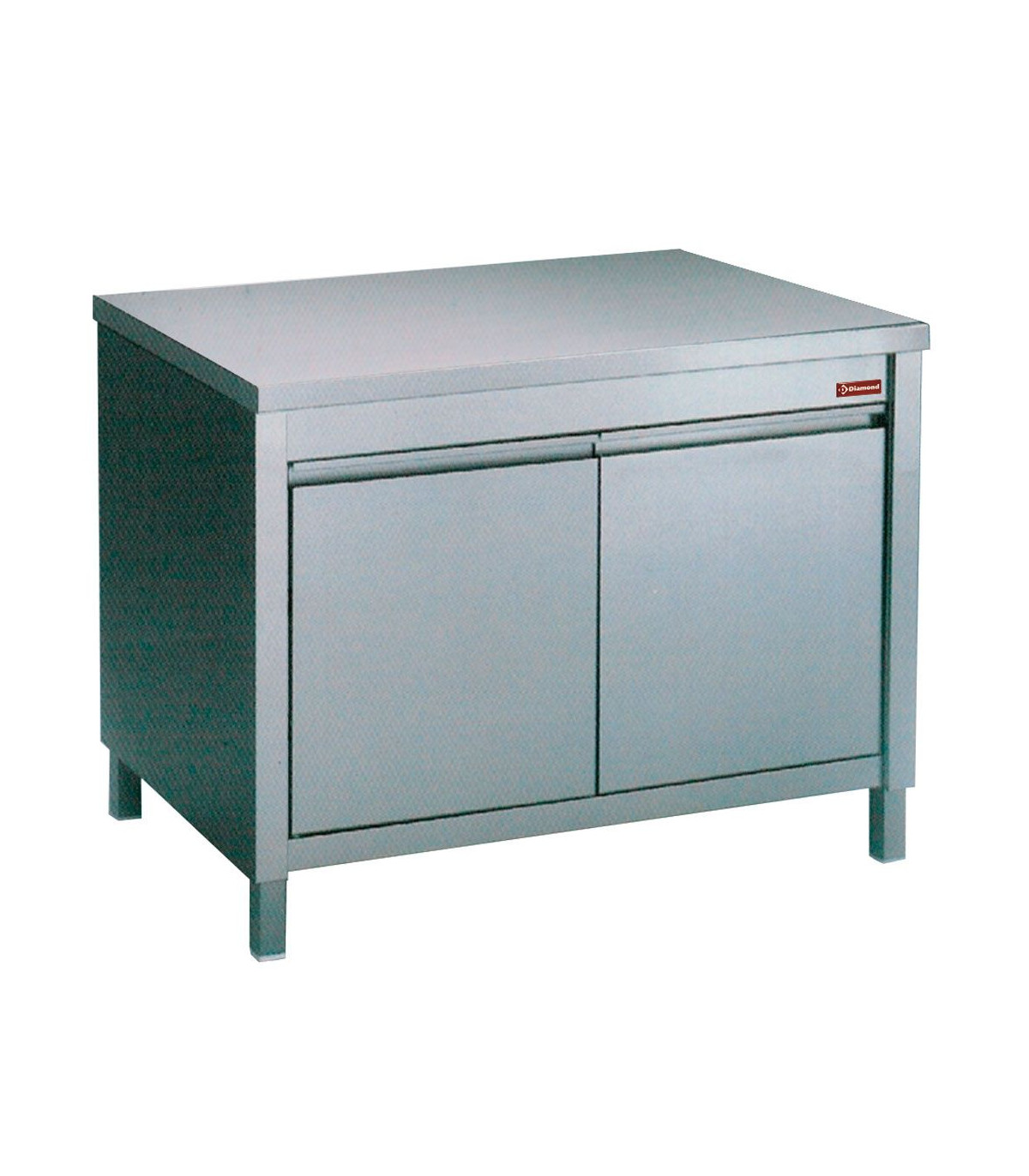 TABLE SUR ARMOIRE 2 PORTES BATTANTES 80CM DIAMOND dans ARMOIRES