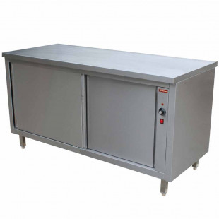 TABLE ARMOIRE CHAUFFANTE PORTES COULISSANTES 100CM P60 DIAMOND dans CHAUFFE ASSIETTES