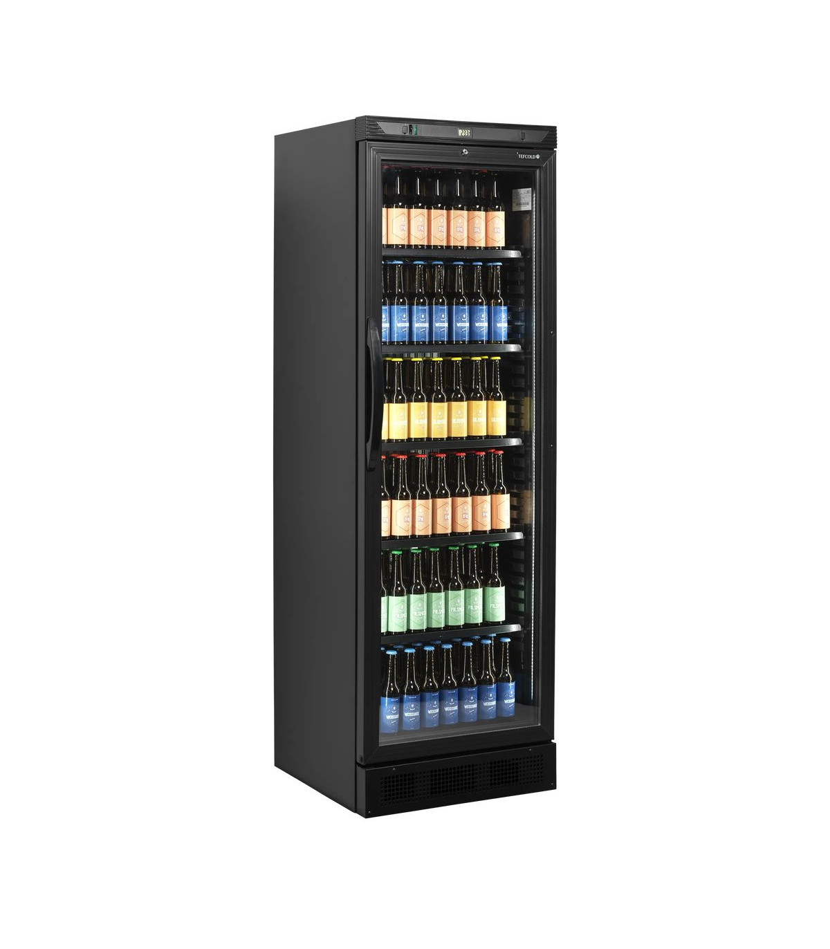 FRIGO A BOISSONS NOIR CUISIMAT dans FRIGOS VITRINES