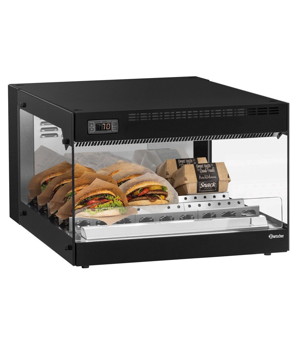 VITRINE DE MAINTIEN AU CHAUD SN10 BARTSCHER dans VITRINE CHAUFFANTE