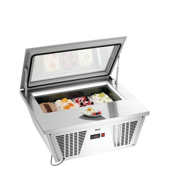 VITRINE A GLACES 4X6.5L-F BARTSCHER dans COMPTOIR A GLACES