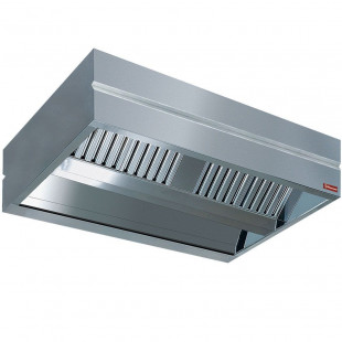 HOTTE CENTRALE "KUBO" 6A FILTRE INOX LABYRINTHE 2000MM DIAMOND dans HOTTE