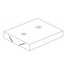 HOTTE CENTRALE "KUBO" 14A FILTRE INOX LABYRINTHE 3600MM DIAMOND dans HOTTE