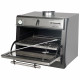 FOUR-BBQ A CHARBON GN 1/1 (60 KG/H)/INOX DIAMOND