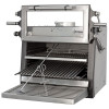 FOUR-BBQ A CHARBON GN1/1 (60 KG/H)/INOX DIAMOND dans BARBECUE