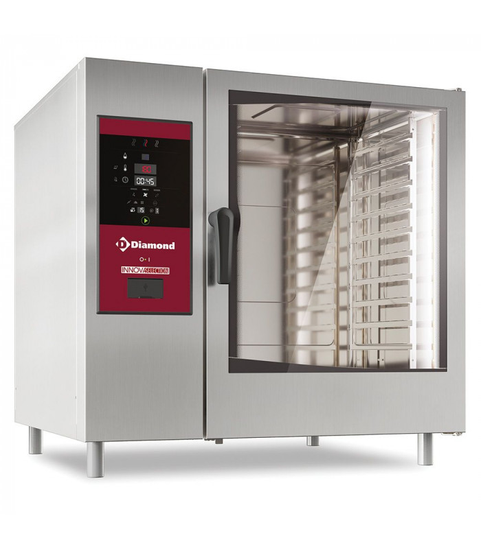 FOUR ELECTRIQUE VAPEUR DIRECTE ET CONVECTION 10XGN2/1 + CLEANING DIAMOND dans FOUR CONVECTION