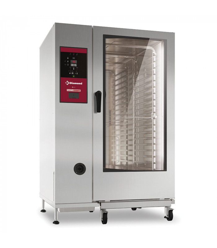 FOUR ELECTRIQUE VAPEUR DIRECTE ET CONVECTION 20XGN2/1 + CLEANIN DIAMOND dans FOUR CONVECTION