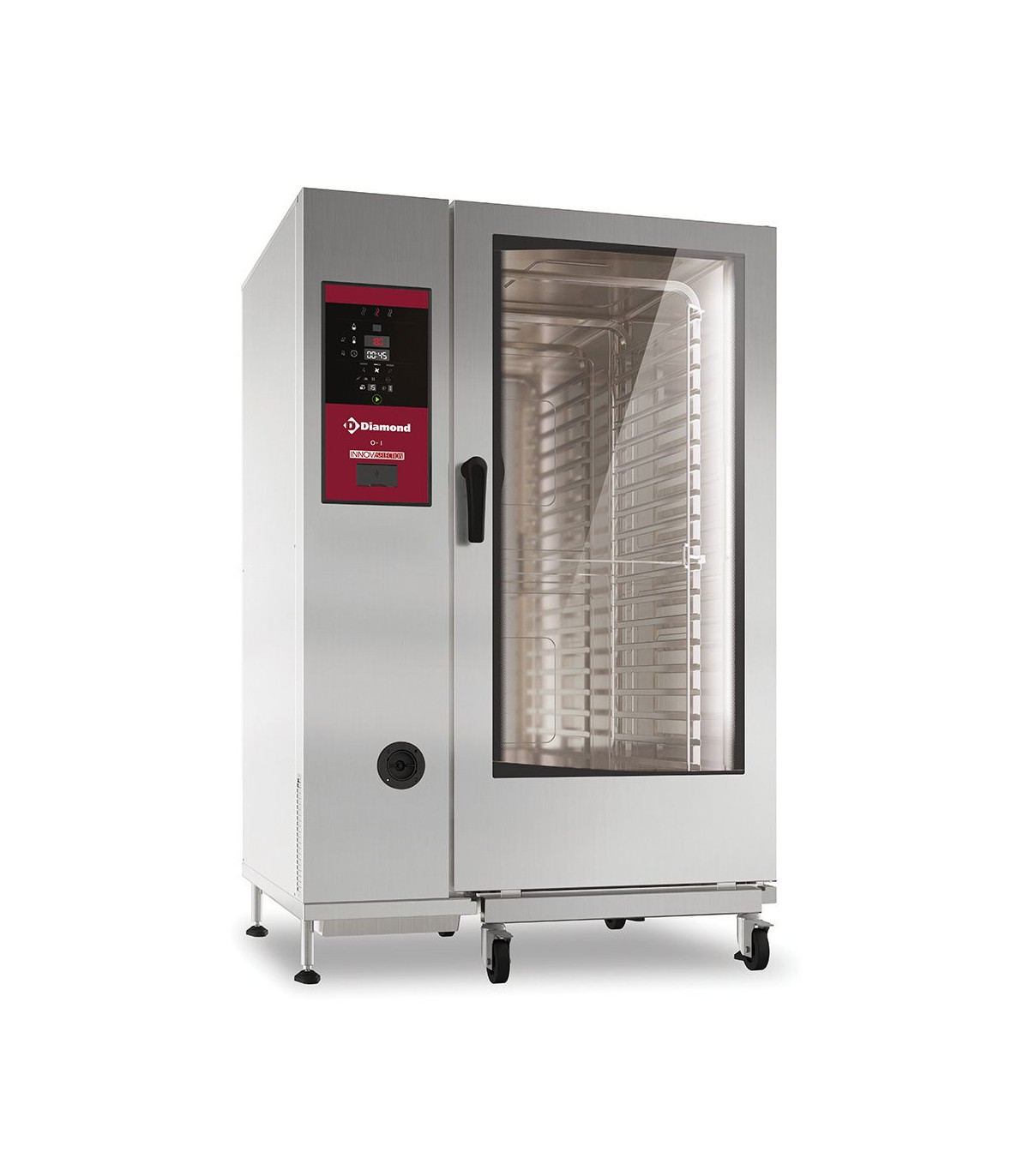 FOUR ELECTRIQUE VAPEUR DIRECTE ET CONVECTION 20XGN2/1 + CLEANIN DIAMOND dans FOUR CONVECTION