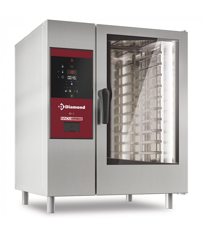 FOUR GAZ VAPEUR DIRECTE/CONV.10XGN1/1+CLEANI DIAMOND dans FOUR CONVECTION
