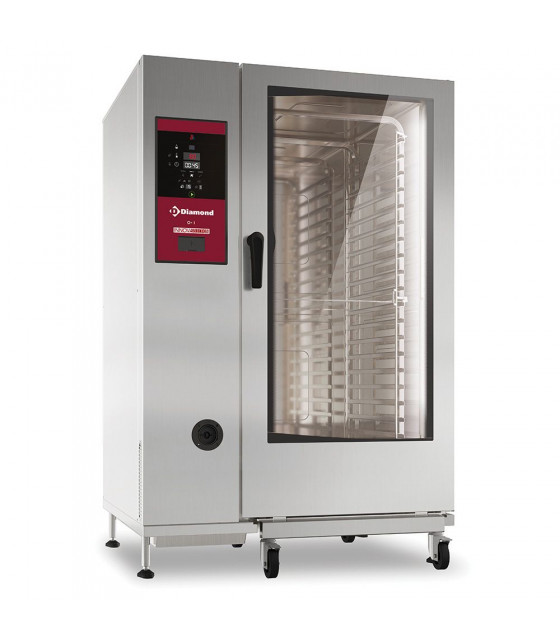 FOUR GAZ VAPEUR DIRECTE ET CONVECTION 20X GN2/1 AVEC AUTOMATIC CLEANING SYSTEM DIAMOND dans FOUR CONVECTION