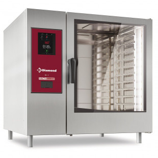 FOUR ELECTRIQUE TOUCH VAPEUR DIRECTE ET CONVECTION 10XGN2/1 + CLEANING DIAMOND dans FOUR VAPEUR