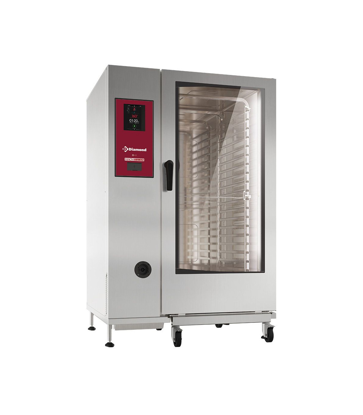 FOUR ELECTRIQUE TOUCH VAPEUR DIRECTE ET CONVECTION 20XGN2/1 + CLEANING DIAMOND dans FOUR CONVECTION