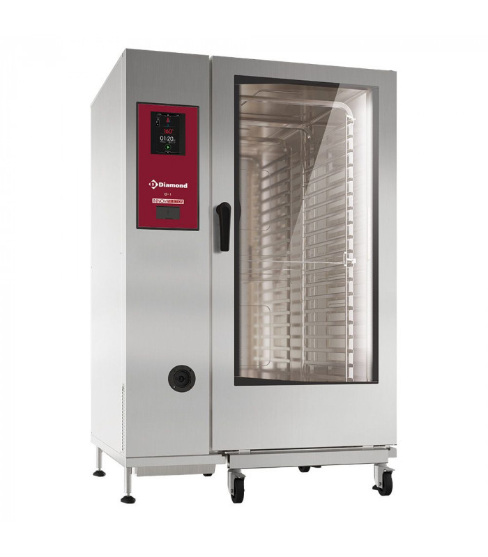 FOUR ELECTRIQUE TOUCH VAPEUR DIRECTE ET CONVECTION 20XGN2/1 + CLEANING DIAMOND dans FOUR CONVECTION