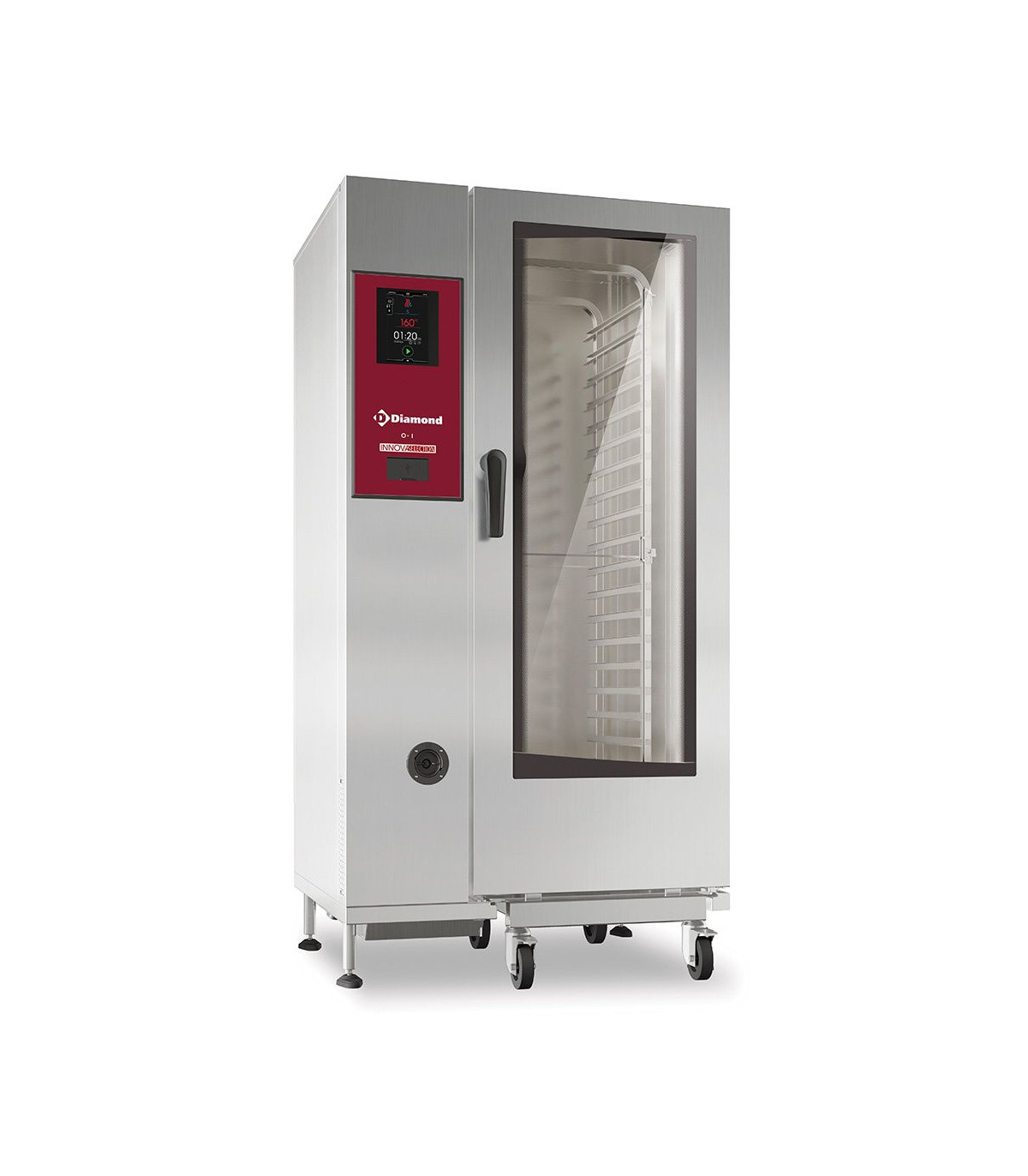 FOUR GAZ TOUCH VAPEUR DIRECTE/CONV.20XGN1/1+ DIAMOND dans FOUR CONVECTION