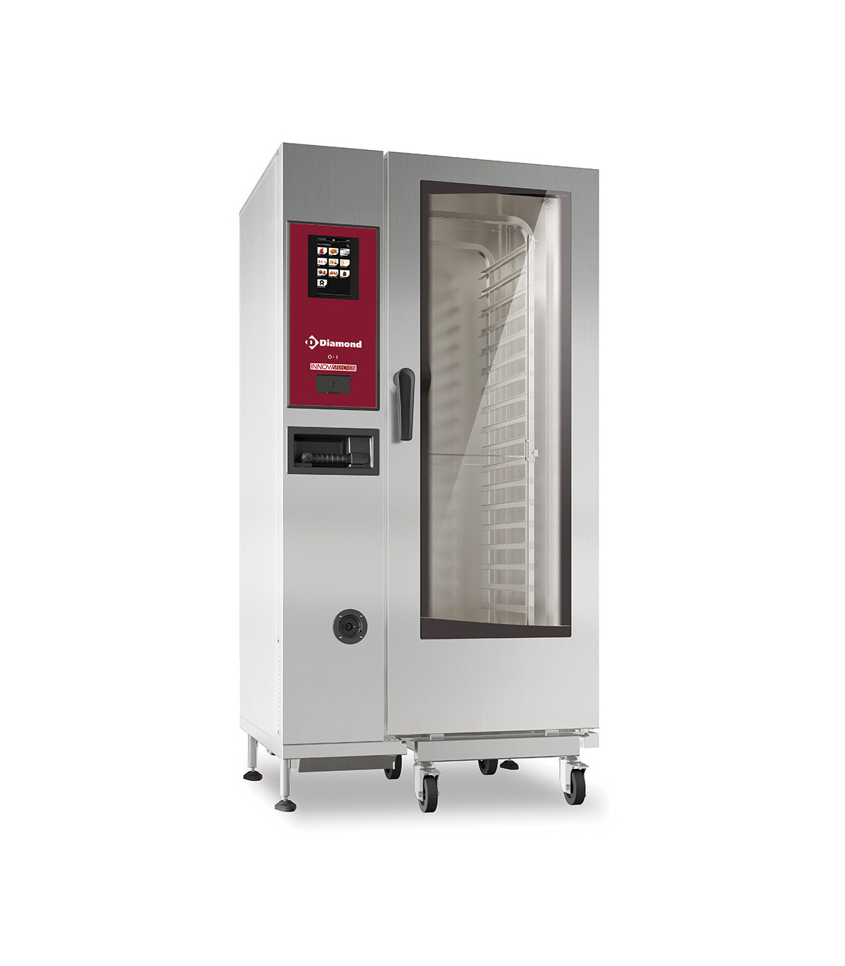 FOUR ELECTRIQUE TOUCH VAPEUR BOILER CONVECTION 20XGN1/1 + CLEANING DIAMOND dans FOUR CONVECTION