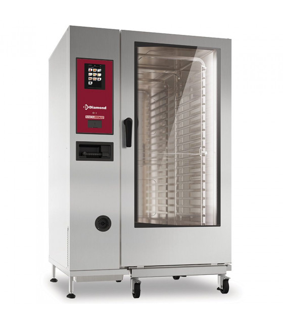 FOUR ELECTRIQUE TOUCH VAPEUR BOILER CONVECTION 20XGN2/1 + CLEANING DIAMOND dans FOUR CONVECTION