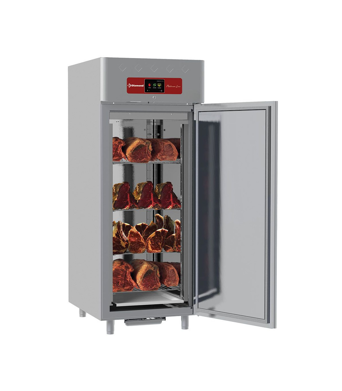 ARMOIRE DE MATURATION DRY AGING POUR VIANDE 850LT VENTILEE 1 PORTE 20XGN2/1 DIAMOND dans ARMOIRES DE MATURATION