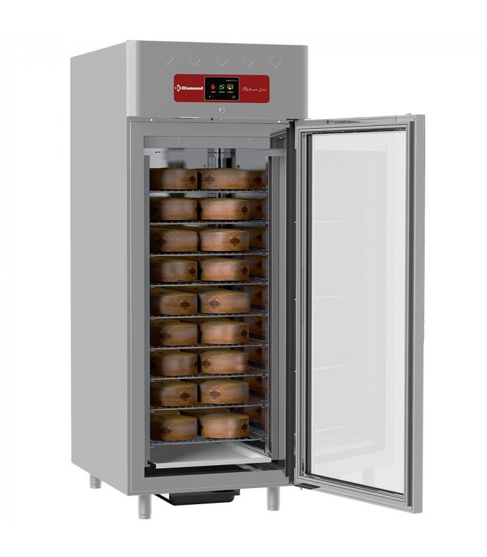 ARMOIRE DE MATURATION FERMENTING AGING POUR FROMAGES 850LT VENTILEE 1 PORTE VITREE DIAMOND dans ARMOIRES DE MATURATION
