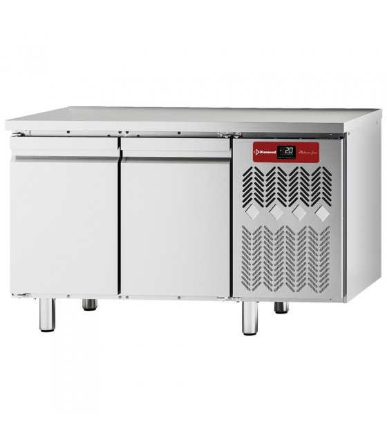 TABLE FRIGORIFIQUE VENTILEE 2 PORTES GN1/1 DIAMOND dans TABLES REFRIGEREES