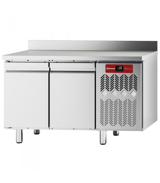 TABLE FRIGORIFIQUE MURALE VENTILEE 2 PORTES GN1/1 260LT DIAMOND dans TABLES REFRIGEREES