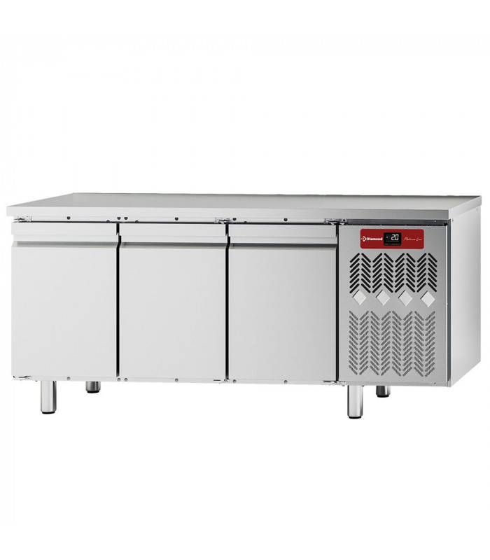 TABLE FRIGORIFIQUE VENTILEE 3 PORTES GN1/1 3 PORTES 405LT DIAMOND dans TABLES REFRIGEREES