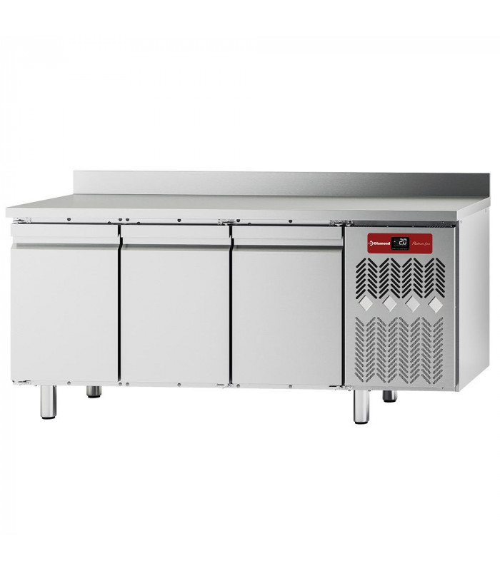 TABLE FRIGORIFIQUE MURALE VENTILEE 3 PORTES GN1/1 405LT DIAMOND dans TABLES REFRIGEREES