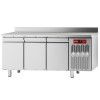 TABLE FRIGORIFIQUE MURALE VENTILEE 3 PORTES GN1/1 405LT DIAMOND dans TABLES REFRIGEREES