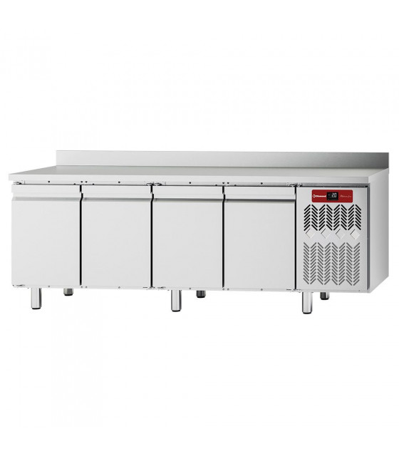 TABLE FRIGORIFIQUE MURALE VENTILEE 4 PORTES GN1/1 550LT DIAMOND dans TABLES REFRIGEREES