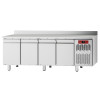 TABLE FRIGORIFIQUE MURALE VENTILEE 4 PORTES GN1/1 550LT DIAMOND dans TABLES REFRIGEREES