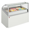COMPTOIR A CREME GLACEE 10 BACS INOX 360X165 DIAMOND dans COMPTOIR A GLACES