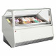 COMPTOIR A CREME GLACEE 18 BACS INOX 360X165 DIAMOND