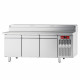 TABLE FRIGORIFIQUE VENTILEE 3 PORTES EN 600X400 STRUCTURE REFRIGEREE GN10X1/3 DIAMOND