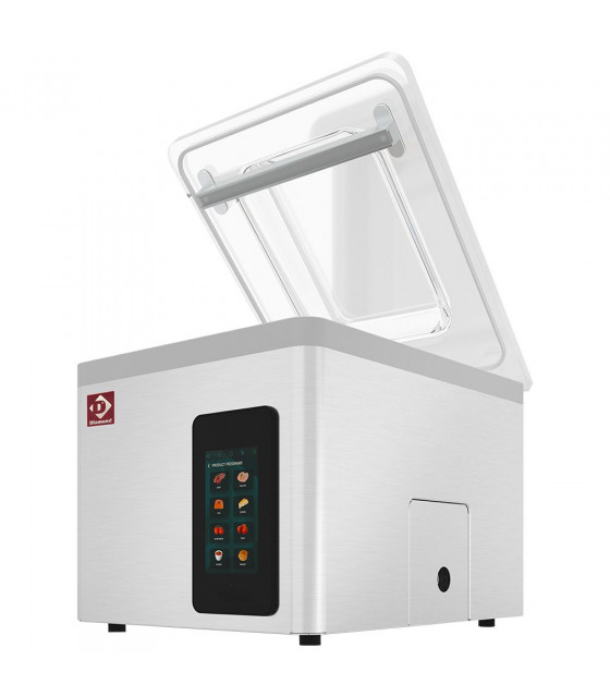 MACHINE SOUS-VIDE CUVE INOX 370X420XH180MM 21M3/H ECRAN TOUCH DIAMOND dans MACHINE SOUS VIDE