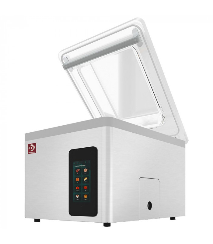 MACHINE SOUS-VIDE CUVE INOX 460X420XH180MM 21 M3/H ECRAN TOUCH DIAMOND dans MACHINE SOUS VIDE