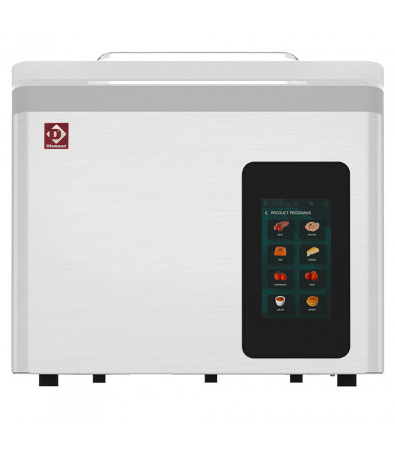 MACHINE SOUS-VIDE CUVE INOX 460X420XH180MM 21 M3/H ECRAN TOUCH DIAMOND dans MACHINE SOUS VIDE