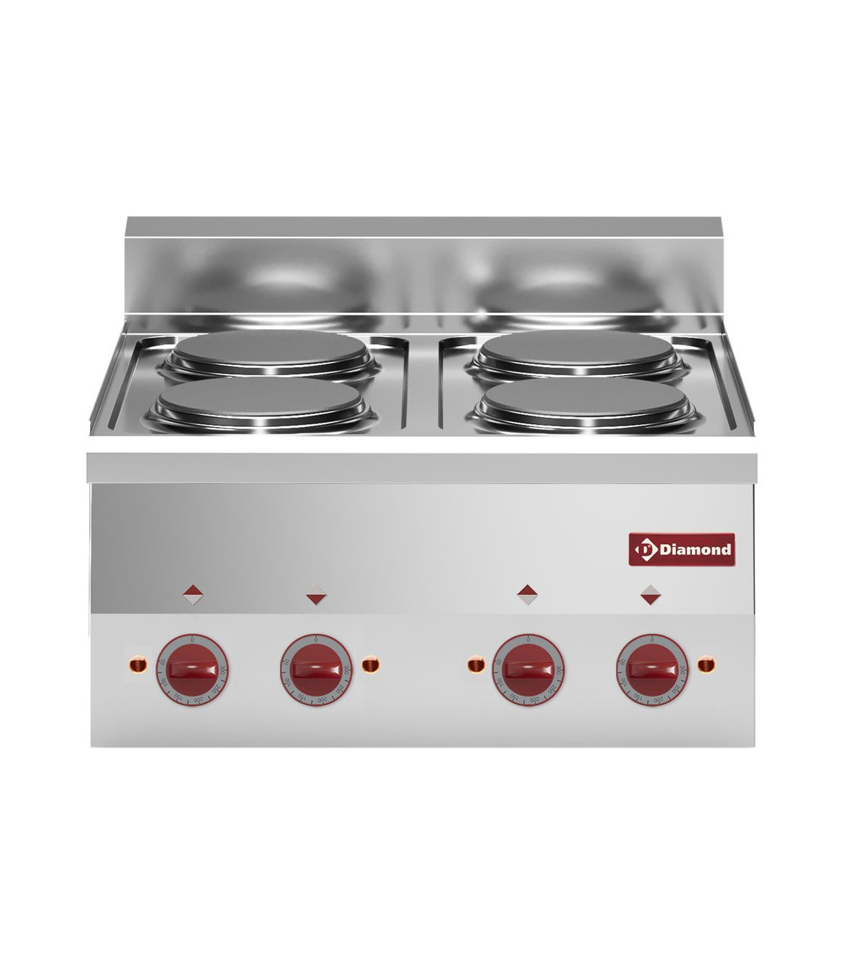 CUISINIERE ELECTRIQUE 4 PLAQUES TOP DIAMOND dans ELECTRIQUE