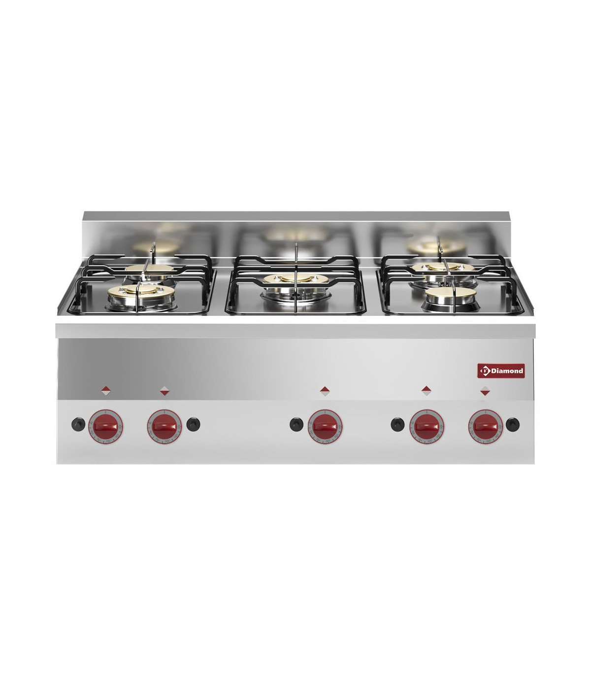 CUISINIERE 5 FEUX GAZ TOP DIAMOND dans GAZ