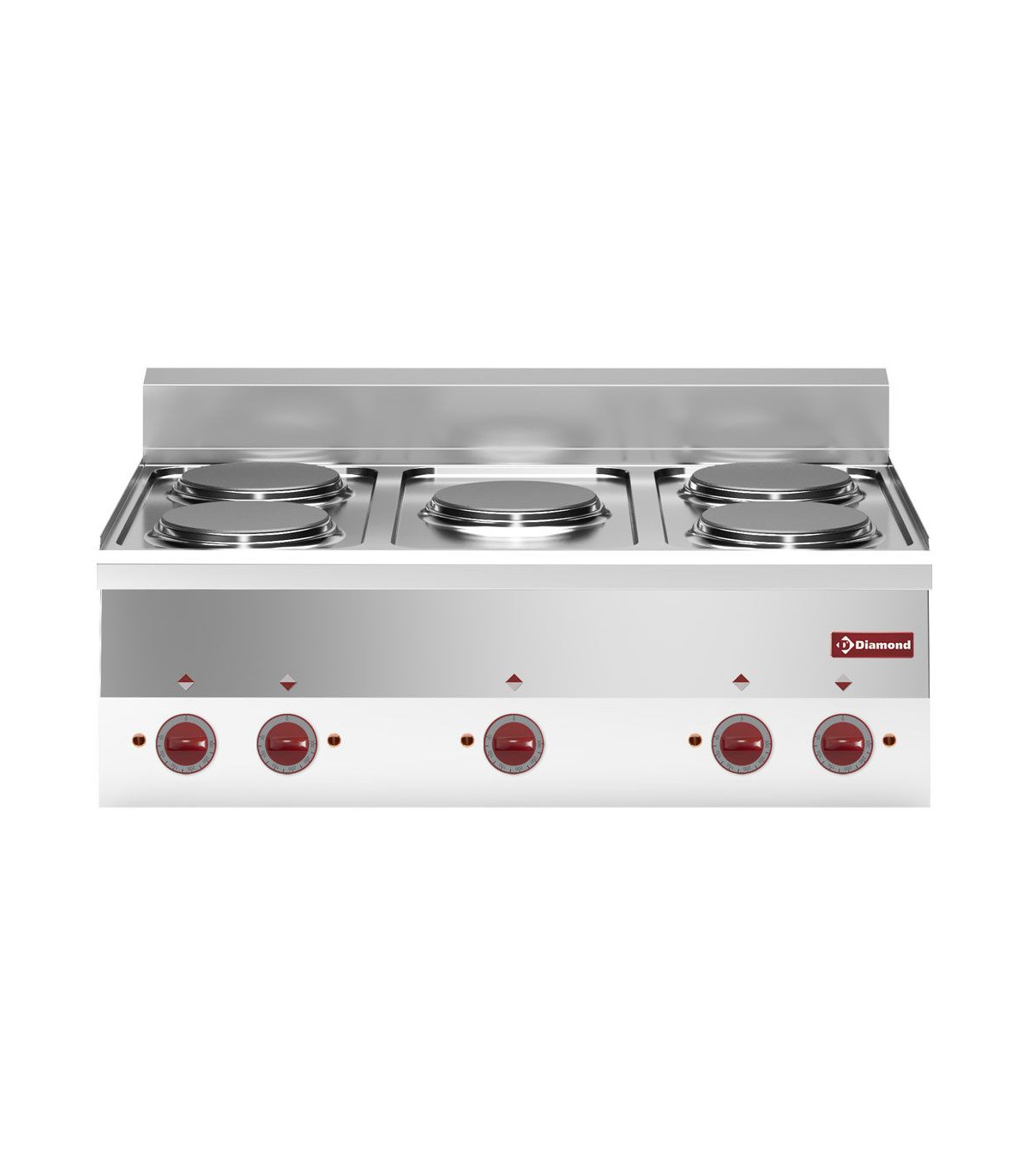 CUISINIERE ELECTRIQUE 5 PLAQUES TOP DIAMOND dans ELECTRIQUE