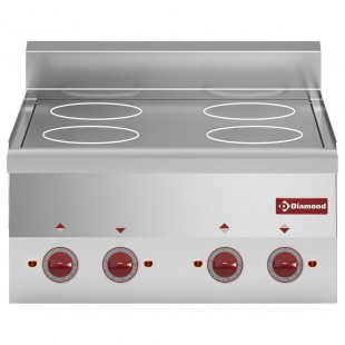 CUISINIERE VITROCERAMIQUE 4 PLAQUES TOP DIAMOND dans ELECTRIQUE