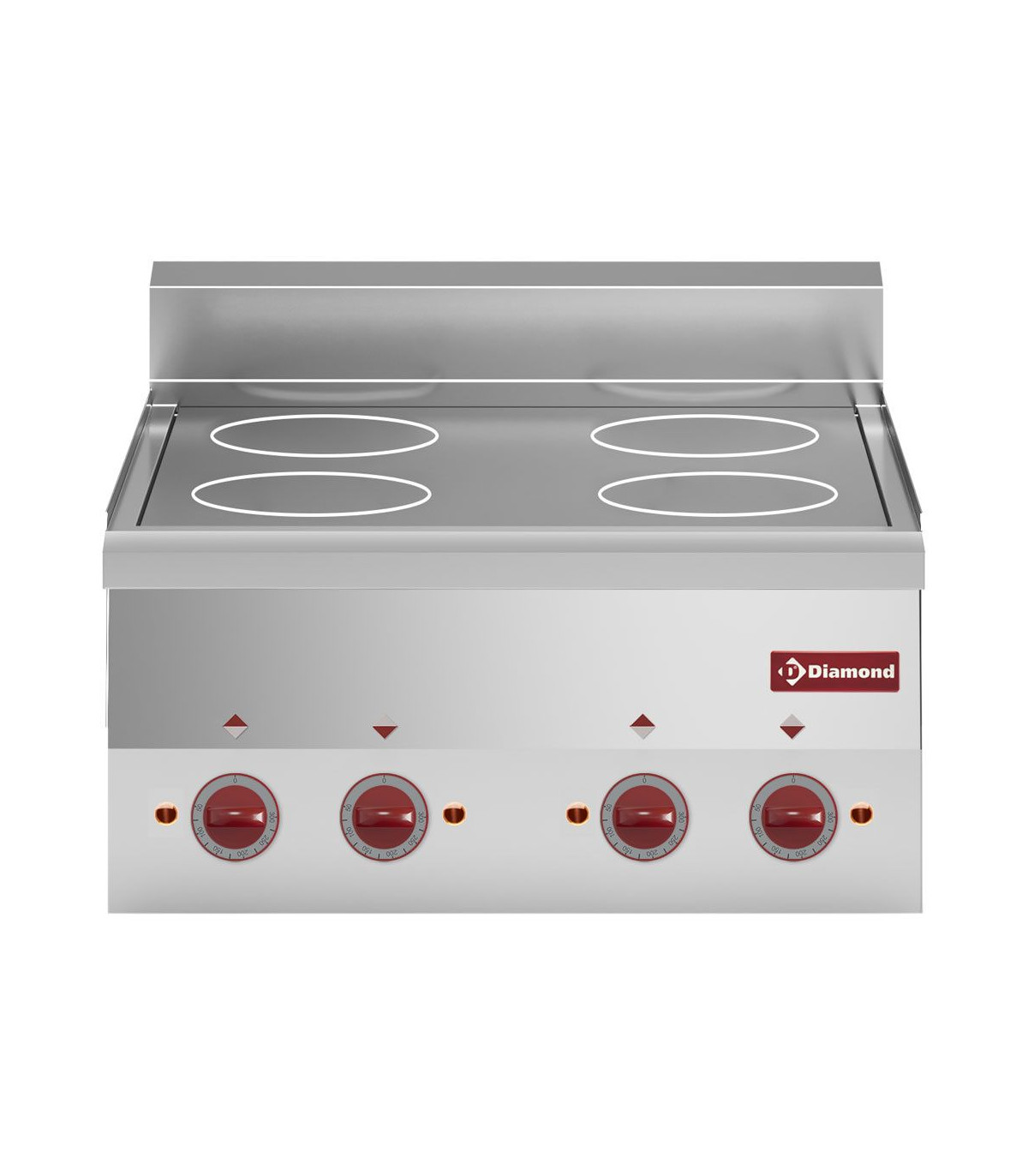 CUISINIERE VITROCERAMIQUE 4 PLAQUES TOP DIAMOND dans ELECTRIQUE