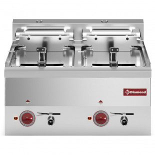 FRITEUSE ELECTRIQUE 2 CUVES 10LT TOP DIAMOND dans ELECTRIQUE