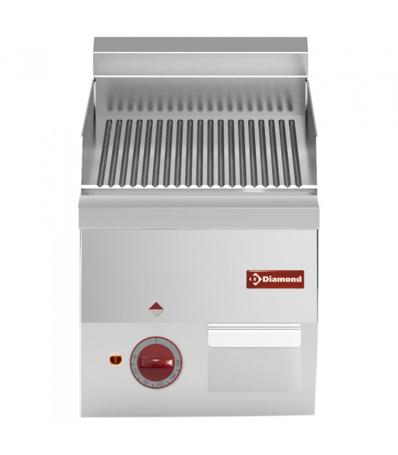 PLAQUE DE CUISSON ELECTRIQUE SURFACE RAINUREE TOP DIAMOND dans PLAQUE A SNACKER