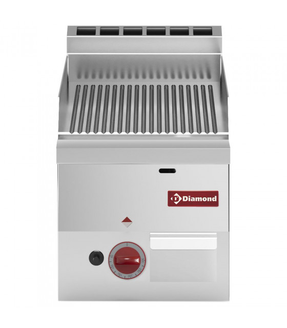 PLAQUE DE CUISSON GAZ SURFACE NERVUREE TOP DIAMOND dans PLAQUE A SNACKER