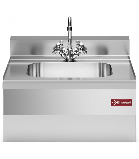 EVIER 400X400XH200 AVEC ROBINET MELANGEUR ET SIPHON DIAMOND dans EVIERS ET PLONGES