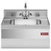 EVIER 400X400XH200 AVEC ROBINET MELANGEUR ET SIPHON DIAMOND dans EVIERS ET PLONGES