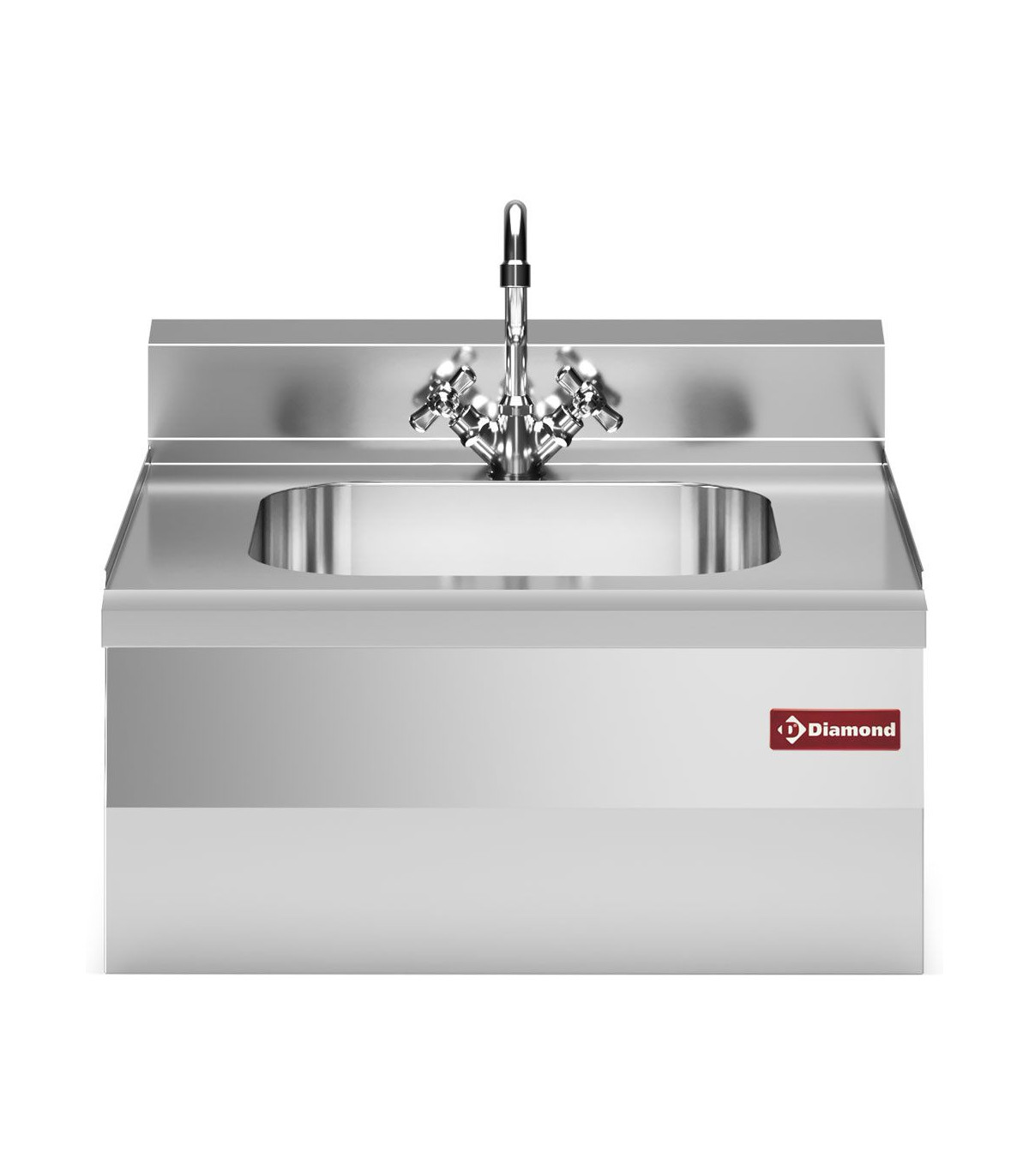 EVIER 400X400XH200 AVEC ROBINET MELANGEUR ET SIPHON DIAMOND dans EVIERS ET PLONGES